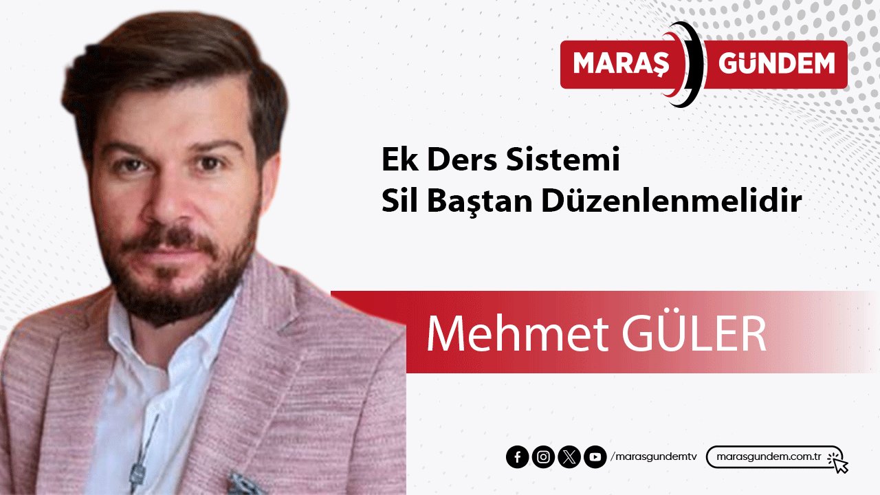Ek Ders Sistemi Sil Baştan Düzenlenmelidir
