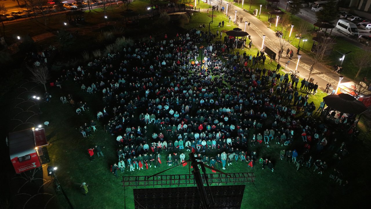 Milli Takım Sevinci Dev Ekranda Paylaşıldı!