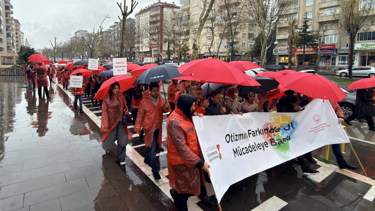 Kahramanmaraş’ta Otizm İçin Anlamlı Yürüyüş!