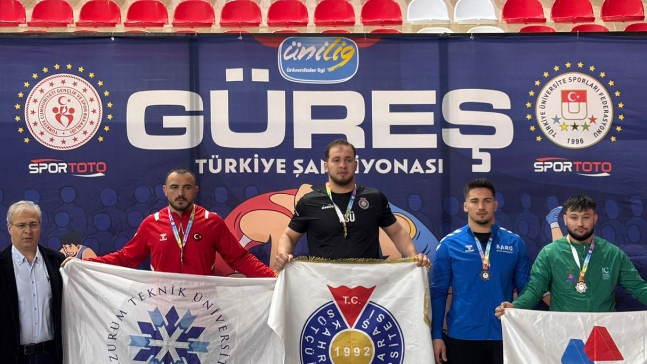 ÜNİLİG’de KSÜ Güreşçilerinden Tarihi Başarı!