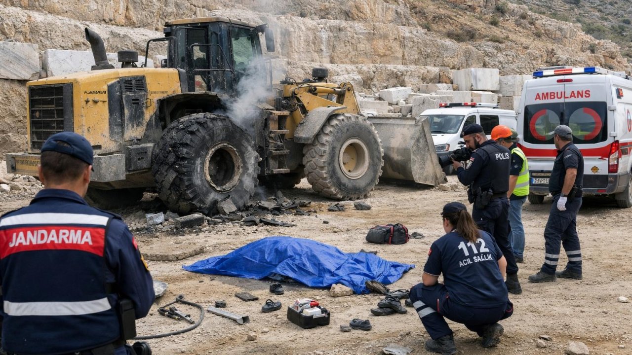 Kahramanmaraş’ta mermer ocağında patlama! 1 ölü