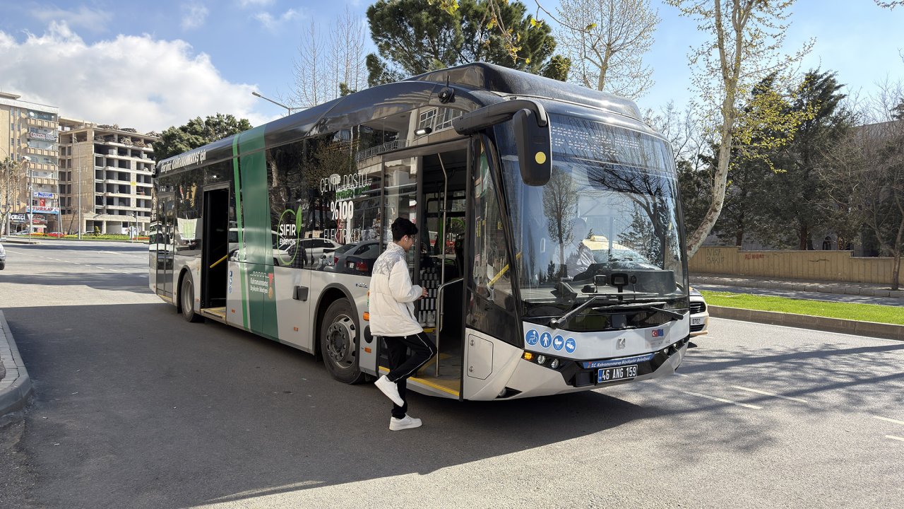 Kahramanmaraş’ta Toplu Taşımada Yeni Dönem Başladı; Elektrikli Otobüsler Yollarda