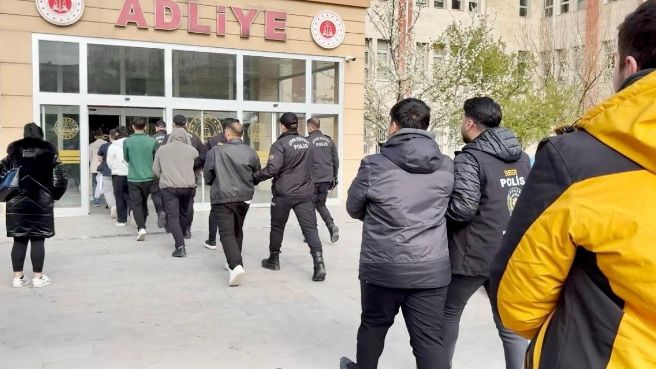 Kahramanmaraş merkezli 14 ilde siber dolandırıcılık operasyonu! 27 şüpheli yakalandı