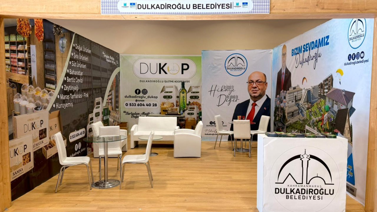 İstanbul’da Kahramanmaraş Tanıtım Günlerine Dulkadiroğlu Damgası!