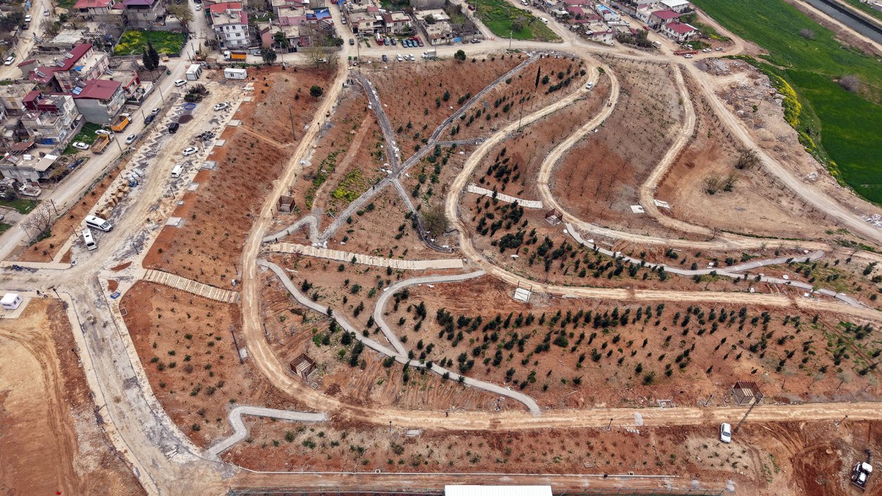 Kahramanmaraş’ta Karbon Yutak Alanı’nda Çalışmalar Sürüyor! 75 Bin Metrekarelik Yeşil Nefes…