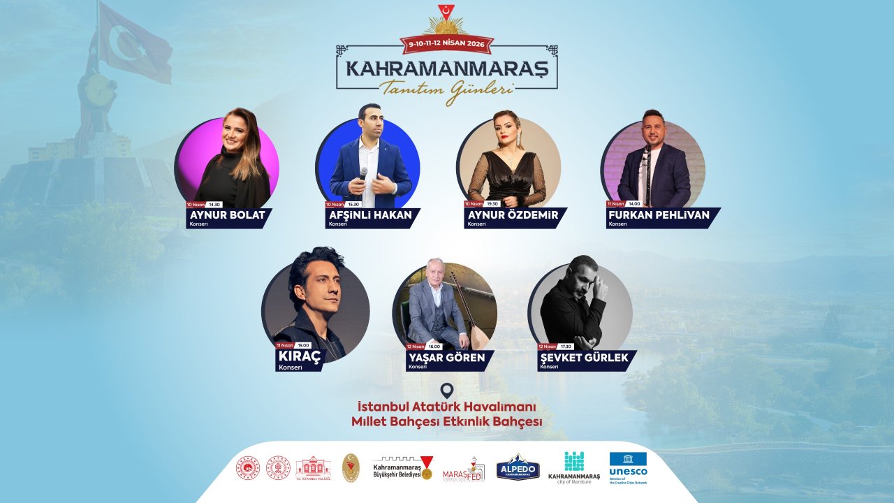 Kahramanmaraş’ın Kültür Şöleni Üçüncü Günü Coşkuyla Devam Edecek!