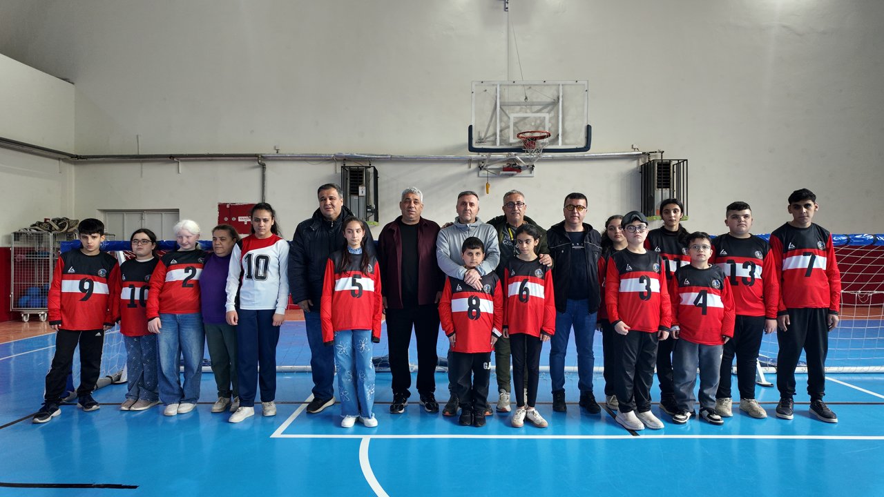 Gaziantepli Sporcular Kahramanmaraş’ın Goalball Sahasına Hayran Kaldı!