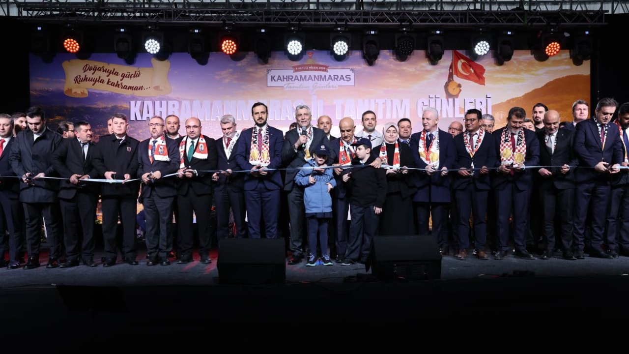 Kahramanmaraş Tanıtım Günleri Resmi Açılışla Başladı!