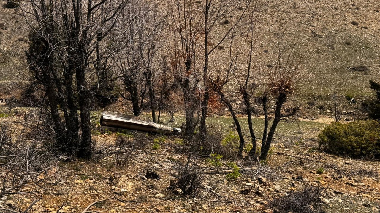 Kahramanmaraş’ta Dağlık Alanda Füze Bulundu!