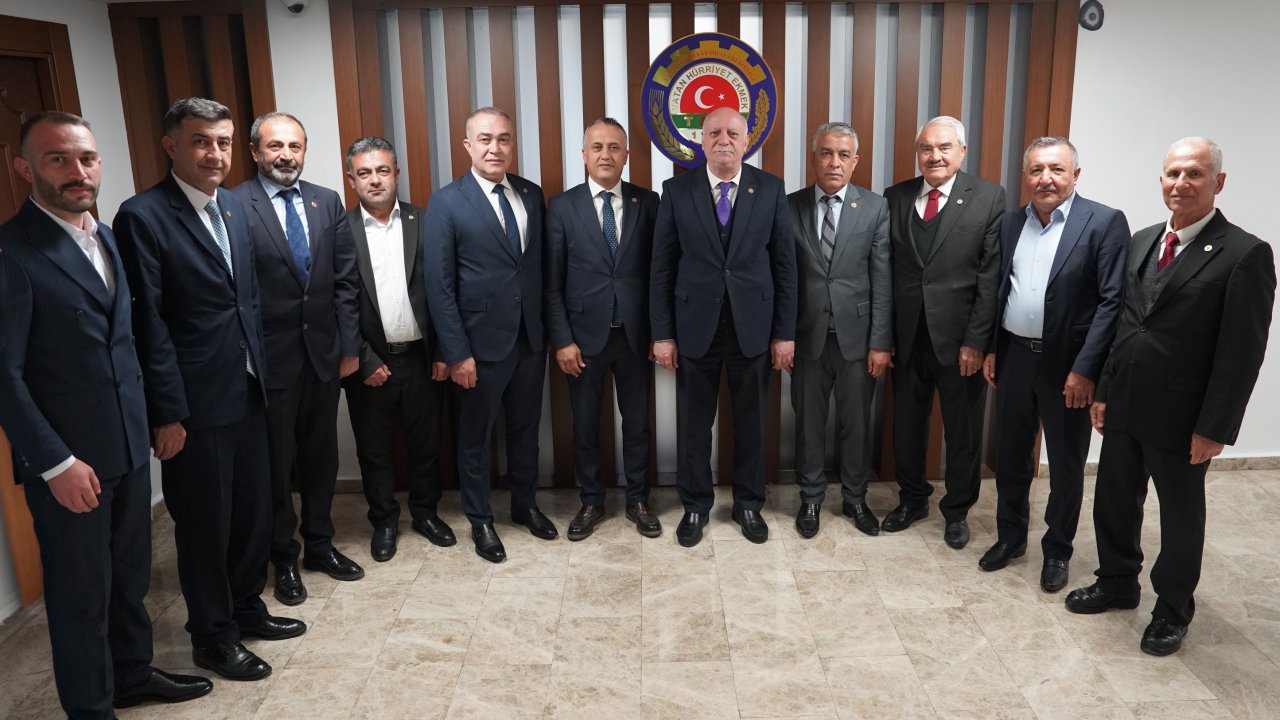 Kahramanmaraş Ziraat Odası Başkanları Ankara’da Tarım Zirvesinde Buluştu!