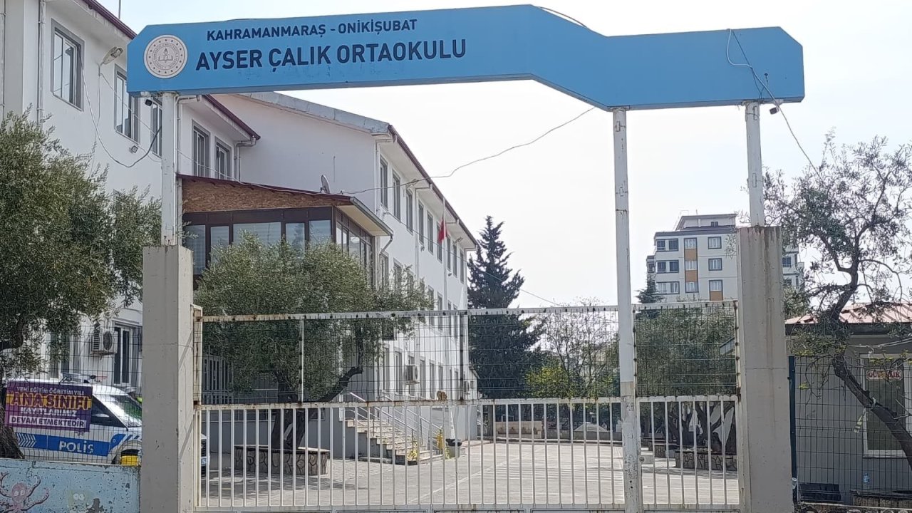 Kahramanmaraş’ta Ayser Çalık Ortaokulu taşınıyor!