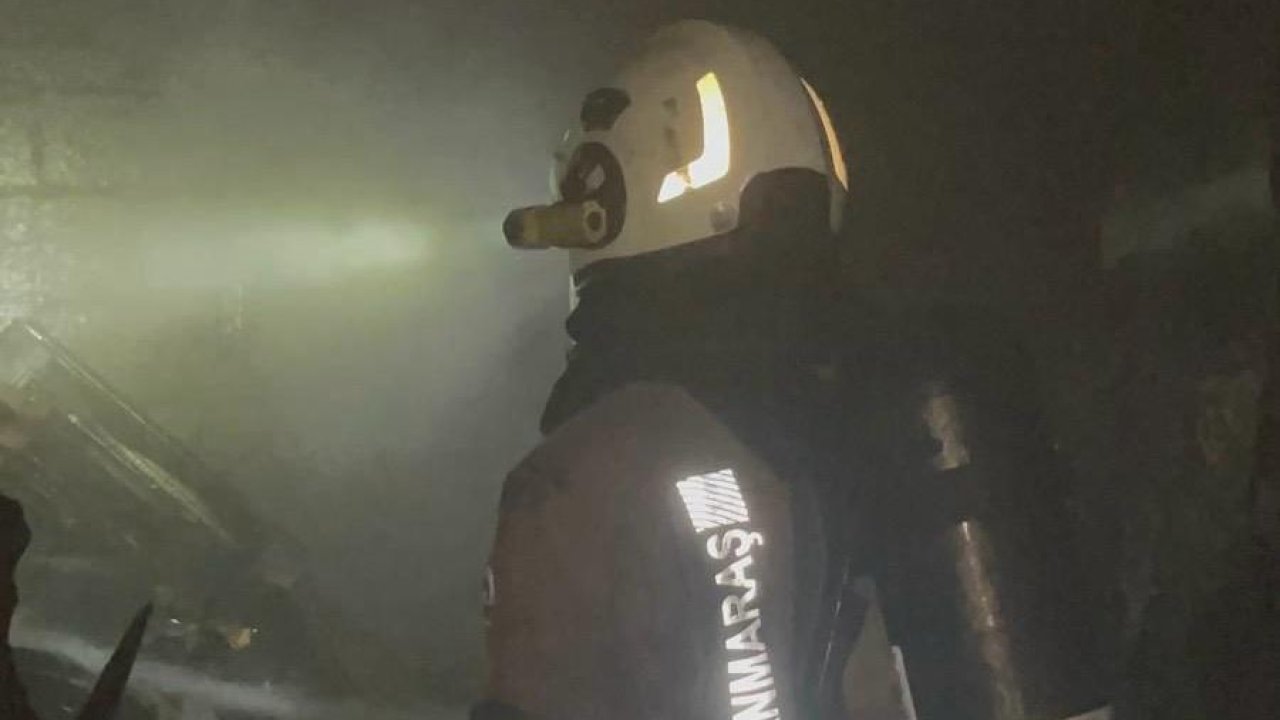 Kahramanmaraş’ta ev yangını! 6’sı çocuk 8 kişi dumandan zehirlendi!