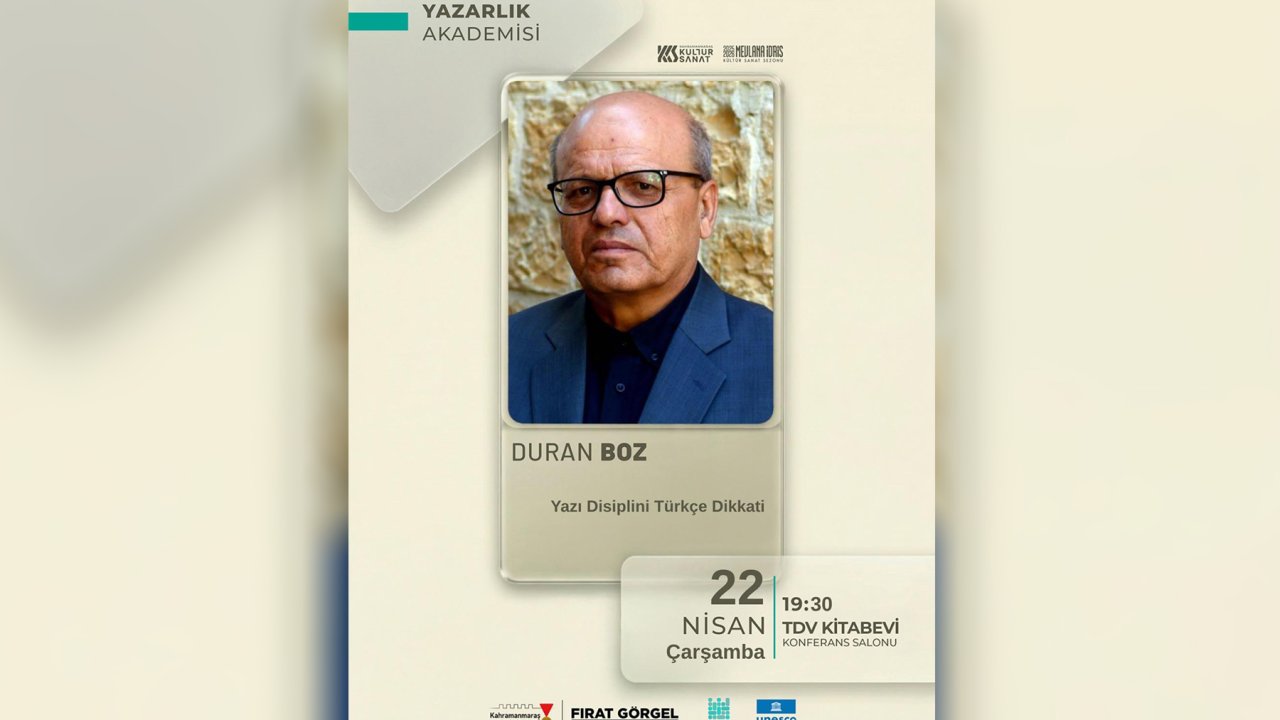 Büyükşehir’den Yazarlık Yolculuğuna Işık Tutacak Söyleşi!