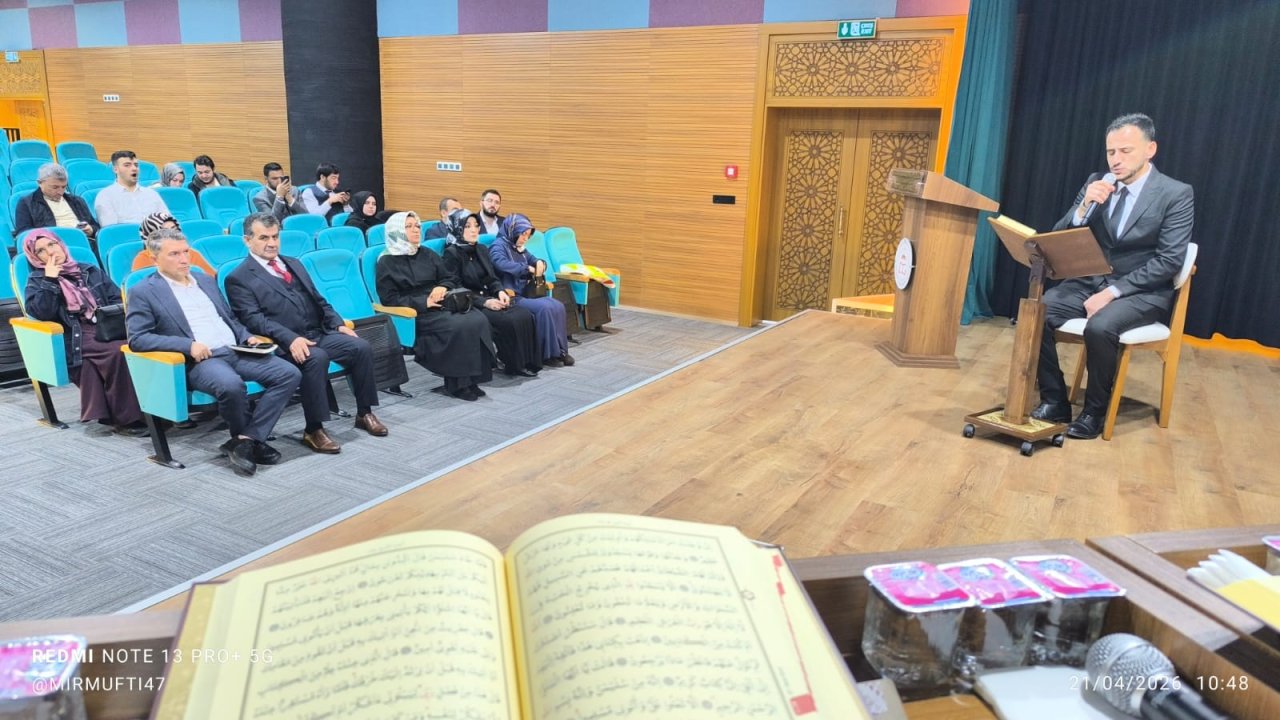 Kahramanmaraş’ta Hafızlık ve Kur’an-ı Kerim’i Güzel Okuma Yarışması İl Finali Tamamlandı!