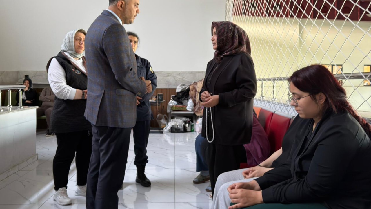 Başkan Hanifi Toptaş, okul saldırısında yaralanan öğrenciler ve ailelerini ziyaret etti!