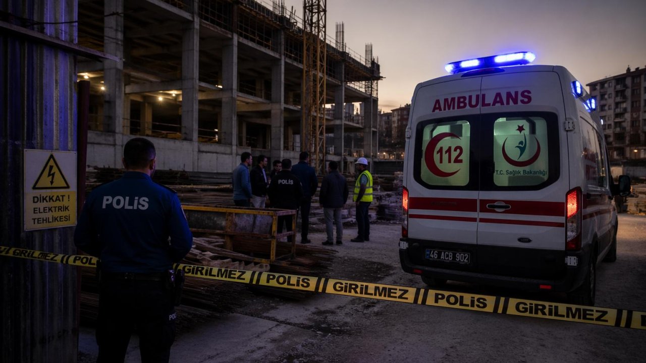 Kahramanmaraş’ta elektrik akımına kapılan işçi hayatını kaybetti!