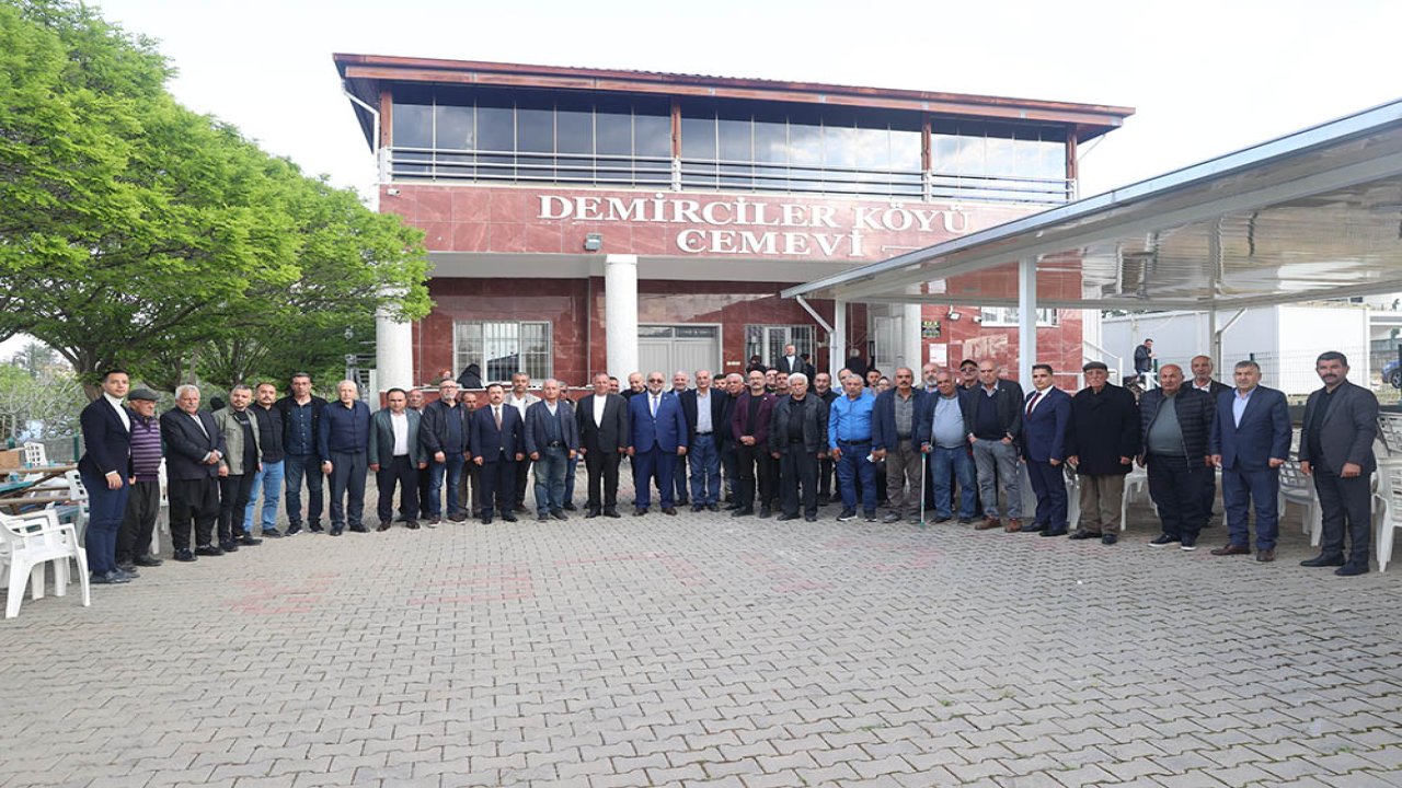 Başkan Akpınar 87. Mahalle Toplantısı’nı Demirciler Mahallesi’nde gerçekleştirdi!