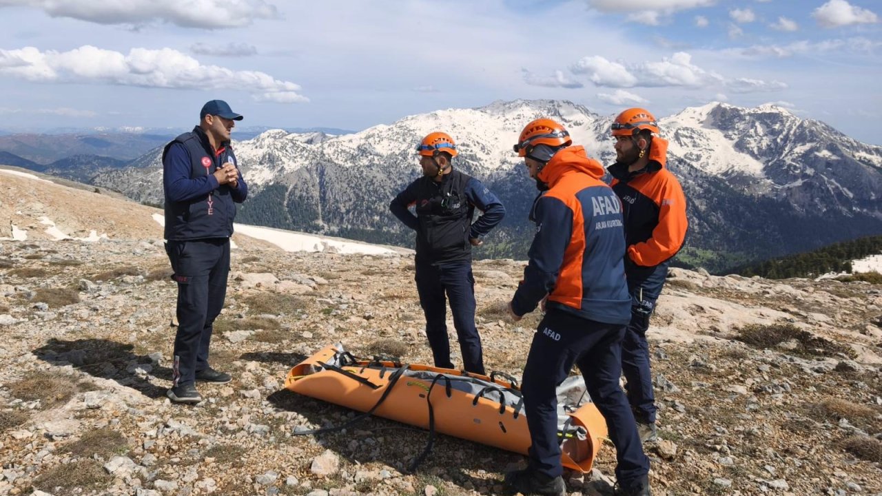 Kahramanmaraş’ta dağda kalp krizi geçiren adam öldü!