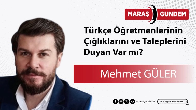 Türkçe Öğretmenlerinin Çığlıklarını ve Taleplerini Duyan Var mı?
