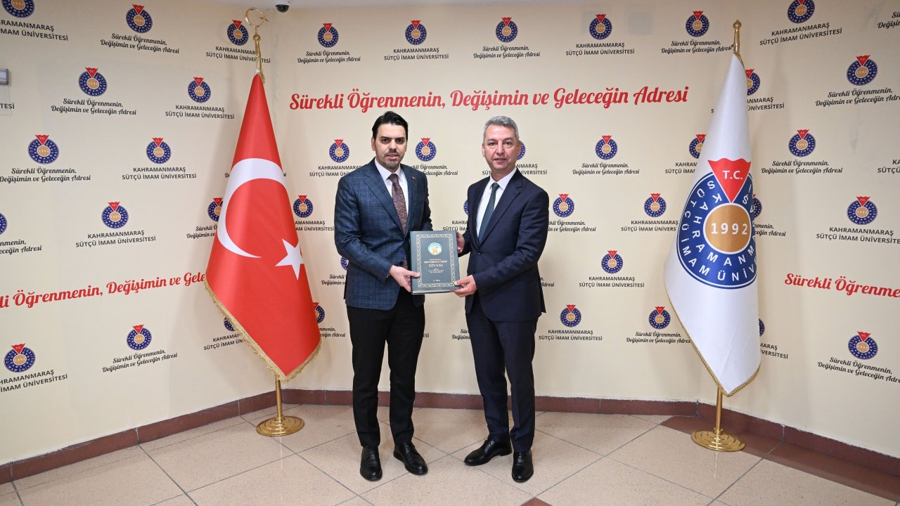 KSÜ, TİKA Başkanı Abdullah Eren’i Ağırladı!