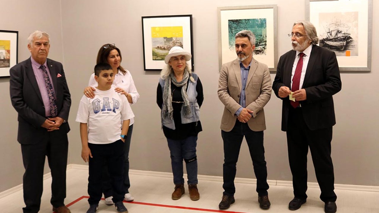 Prof. Dr. Erol Murat Yıldız Sanko Sanat Galerisi’nde sergi açtı