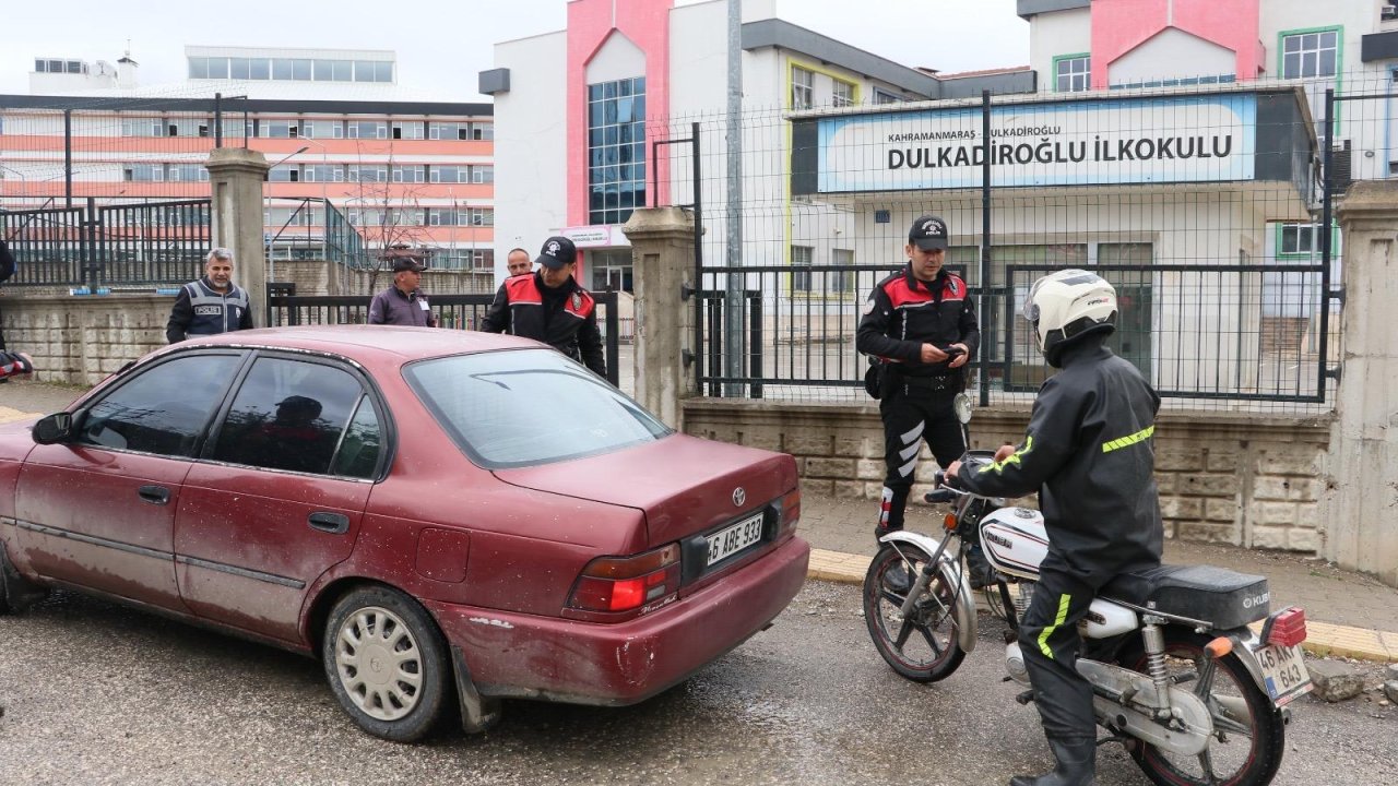 Kahramanmaraş’ta “Güvenli Okul, Güçlü Gelecek” Denetimleri Sürüyor!