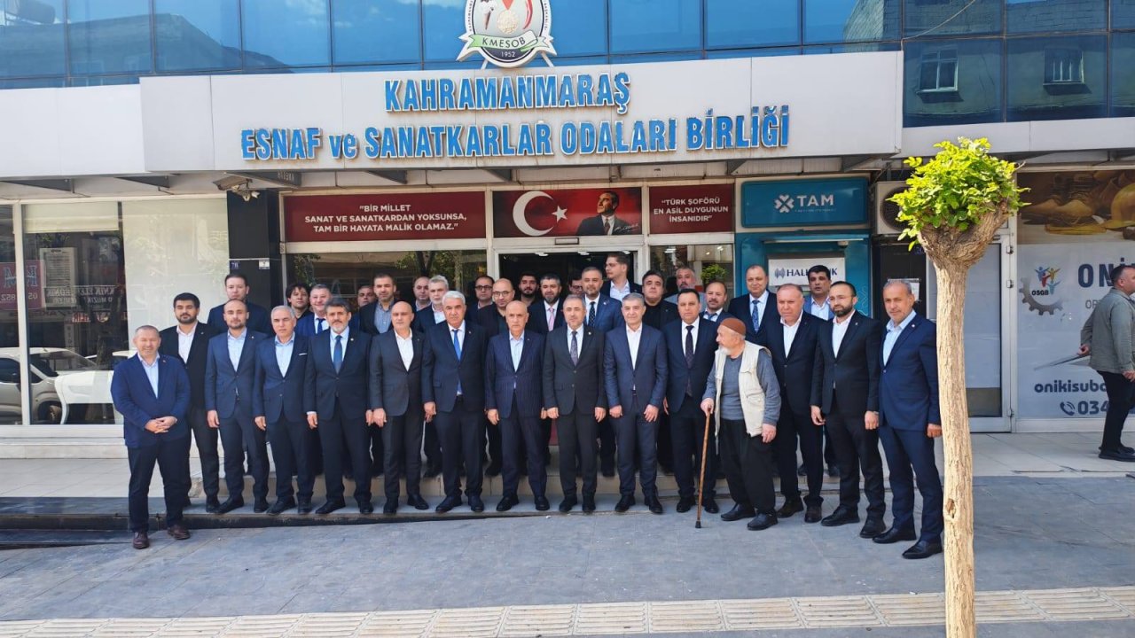 AK Parti Heyetinden Ahmet Kuybu’ya Hayırlı Olsun Ziyareti!