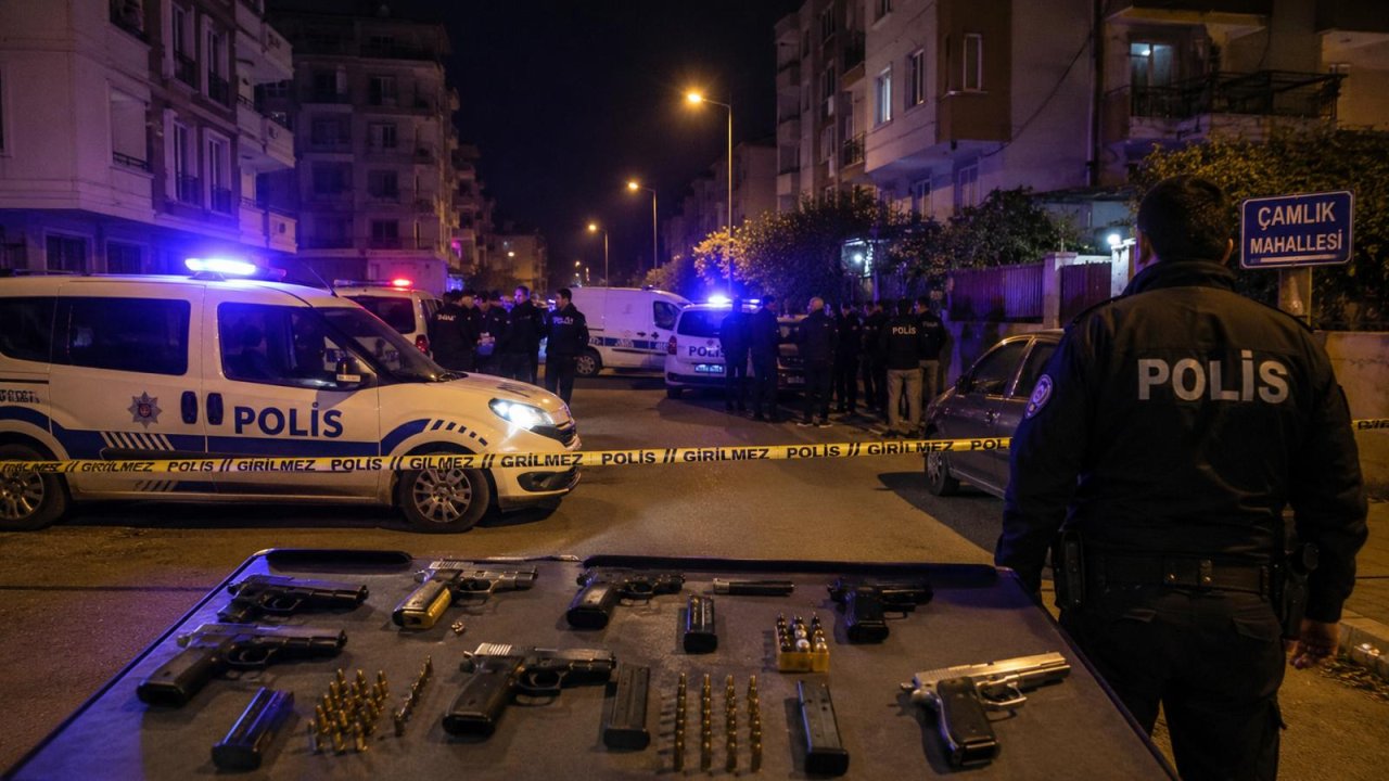 Kahramanmaraş’ta Silahlı Kavga! 4 Gözaltı