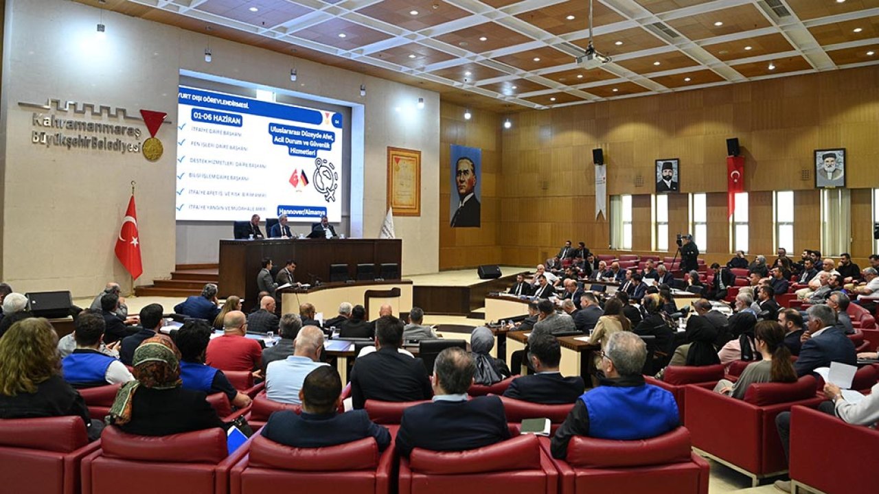 Kahramanmaraş Büyükşehir Meclis Toplantısı Yapıldı!