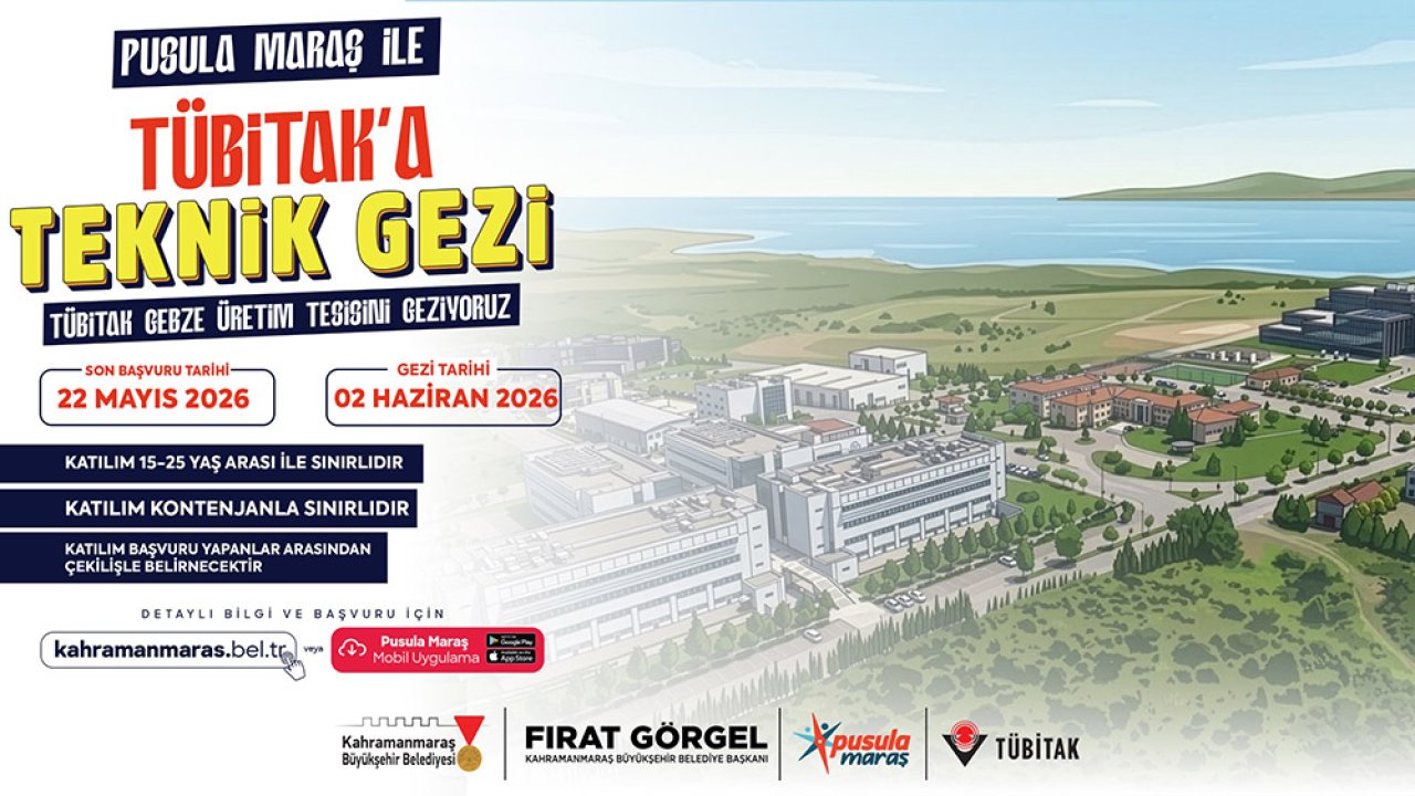 Pusula Maraş ile Bilimin Kalbine Yolculuk Başlıyor!