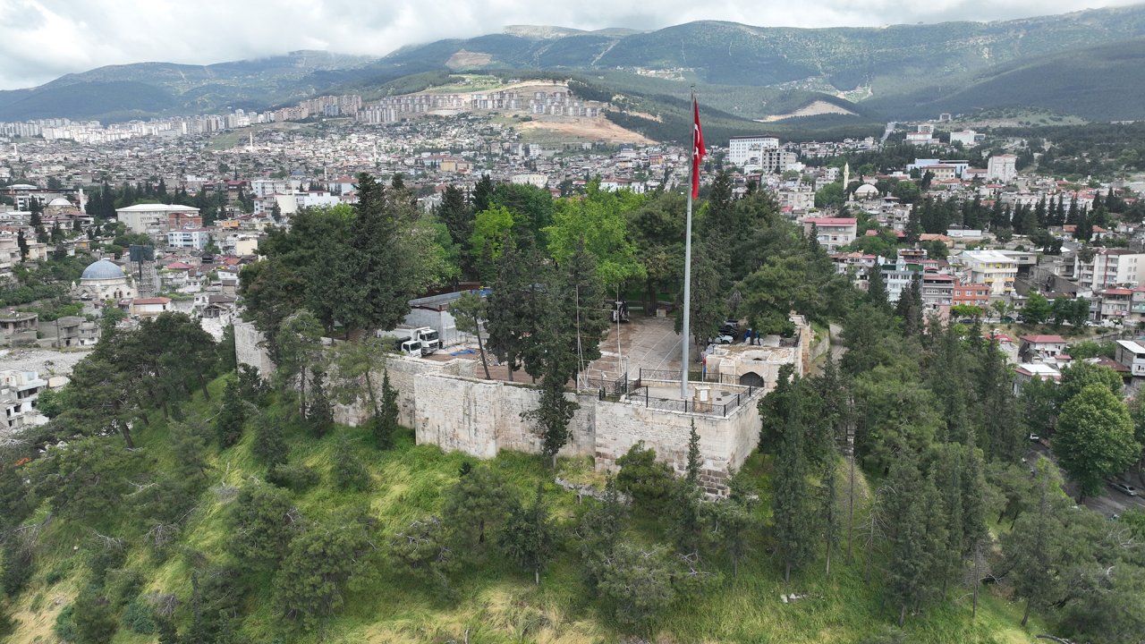 Kahramanmaraş’ta Asırlık Kale Aslına Uygun Şekilde Restore Ediliyor!