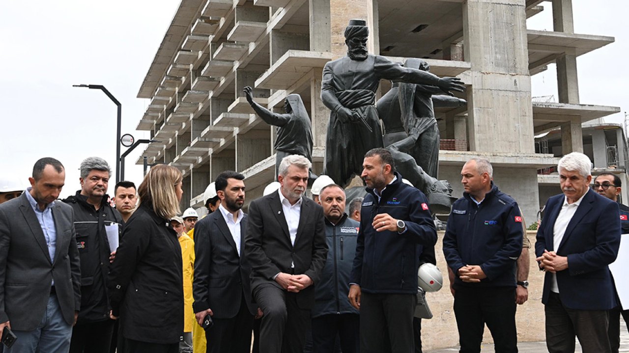 Başkan Görgel, Kentsel Tasarım Alanlarını inceledi!