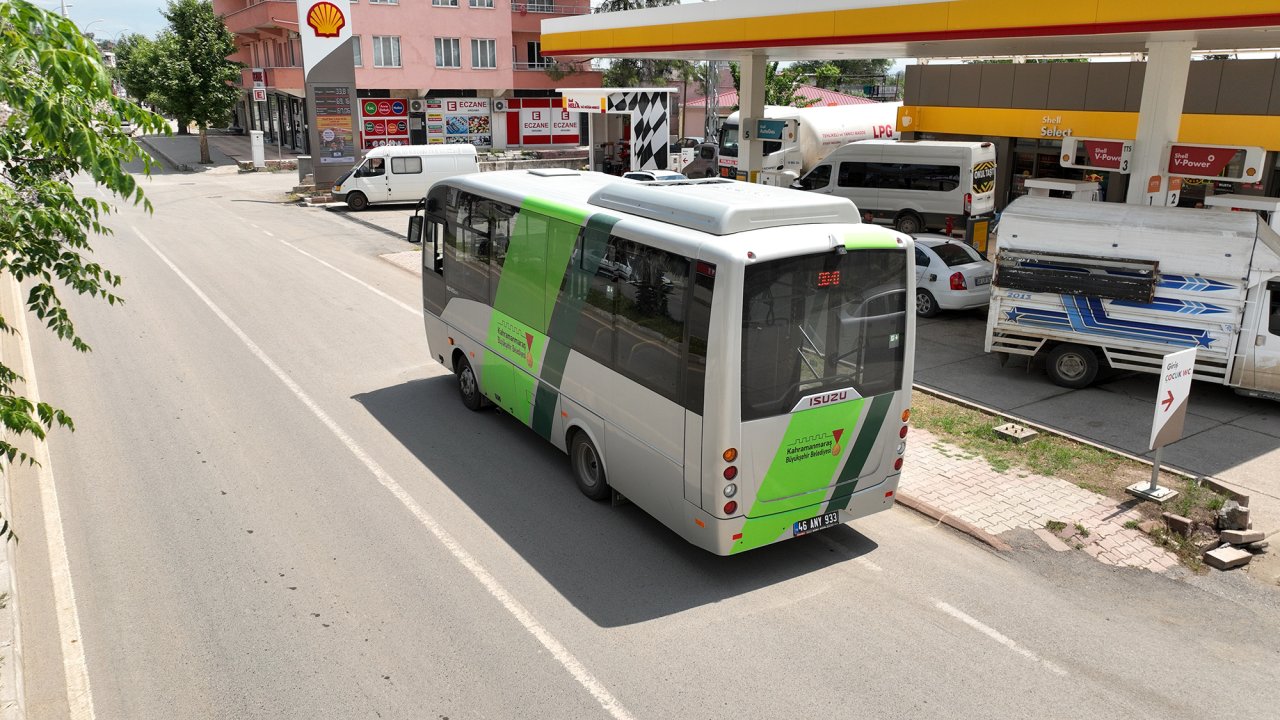 Kahramanmaraş Büyükşehir’den İlçelere 5 Yeni Otobüs!