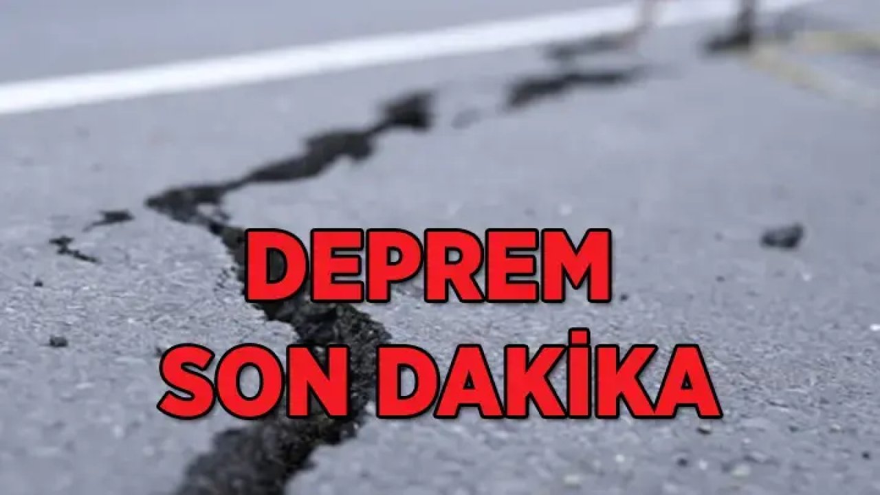 Adana merkezli deprem Kahramanmaraş’ı korkuttu!