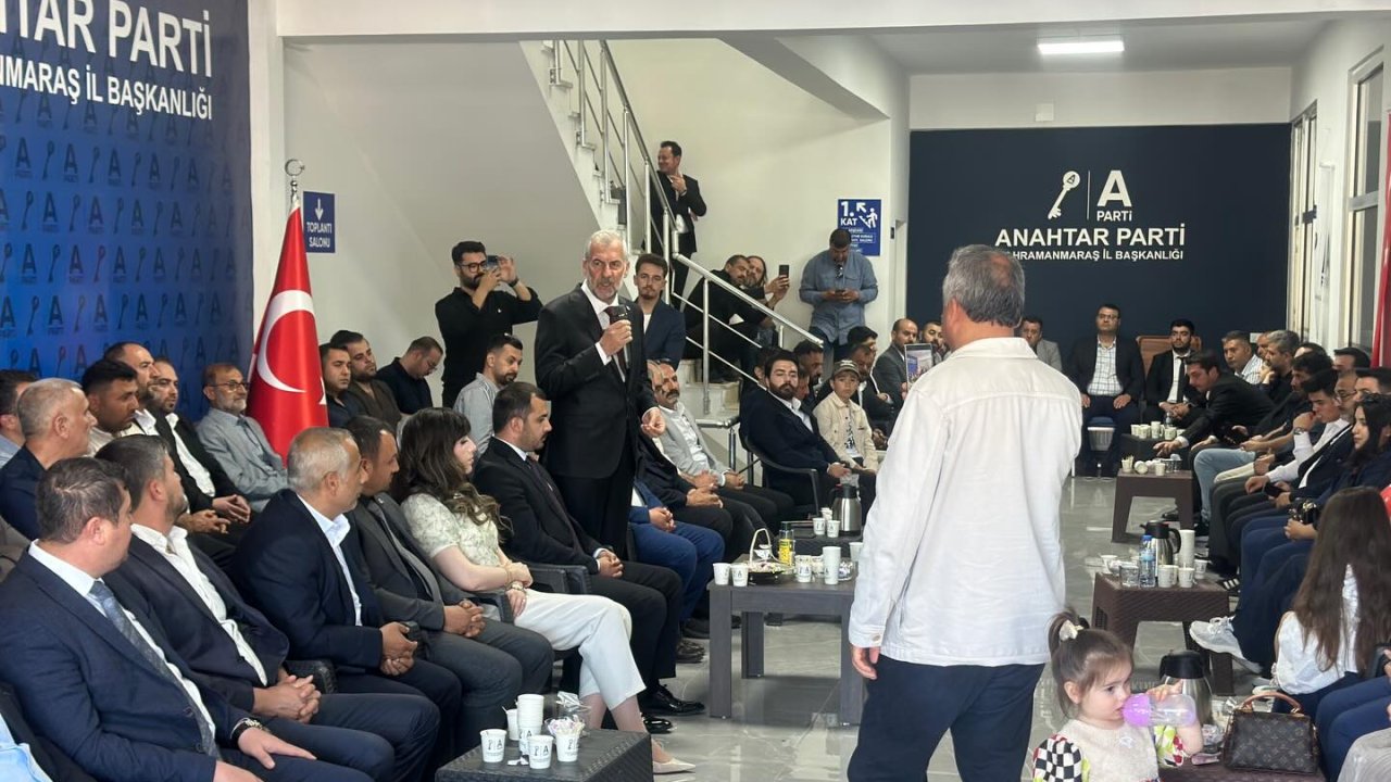 Anahtar Parti Kahramanmaraş’ta Bayramlaşma Programı Yoğun Katılımla Gerçekleşti