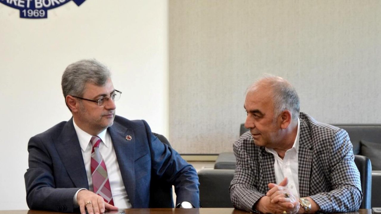 MHP Kahramanmaraş Heyetinden Ticaret Borsası'na Ziyaret