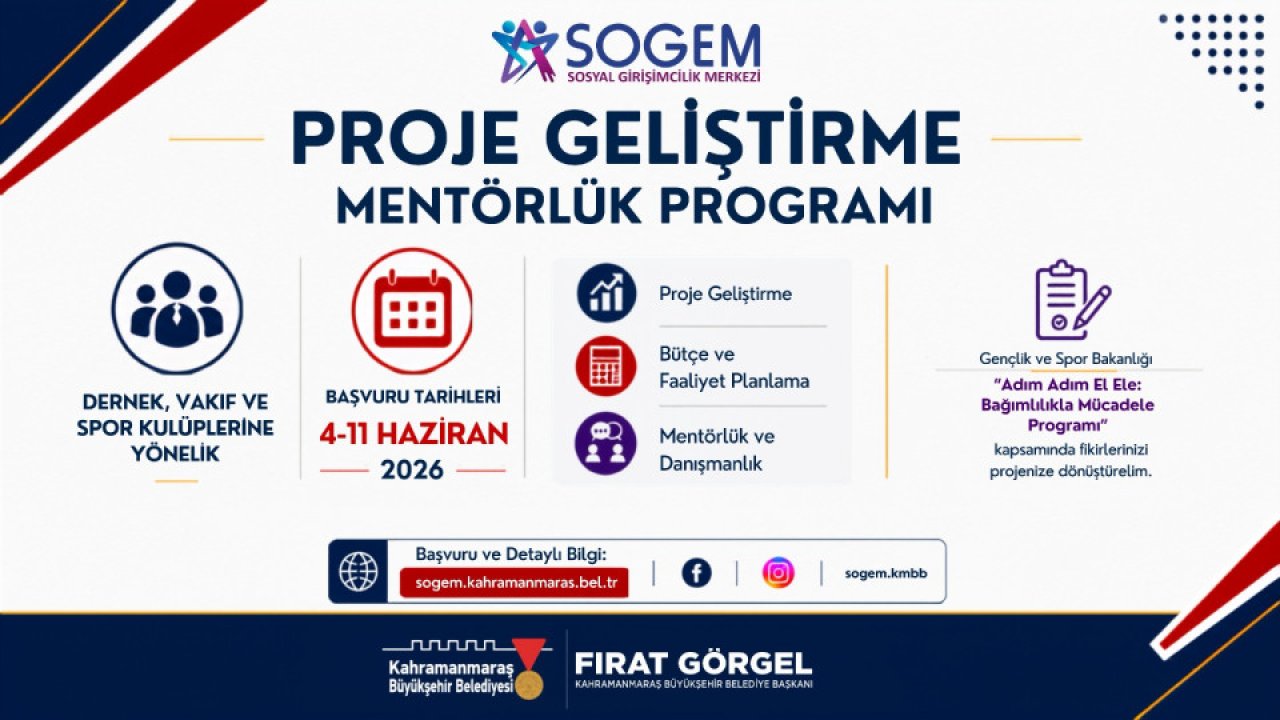 SOGEM’in Proje Geliştirme ve Mentörlük Programı Başlıyor!