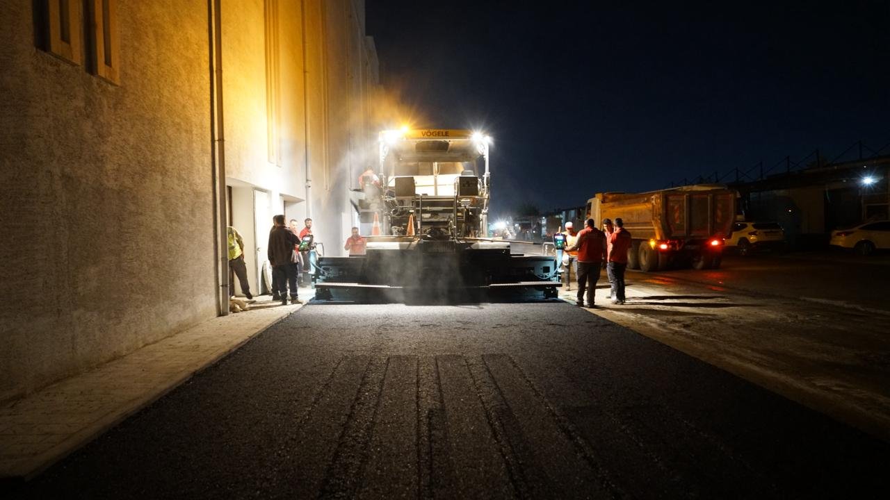 Kahramanmaraş Büyükşehir’den Toptancılar Sitesi’ne 30 Milyonluk Yol Yatırımı!