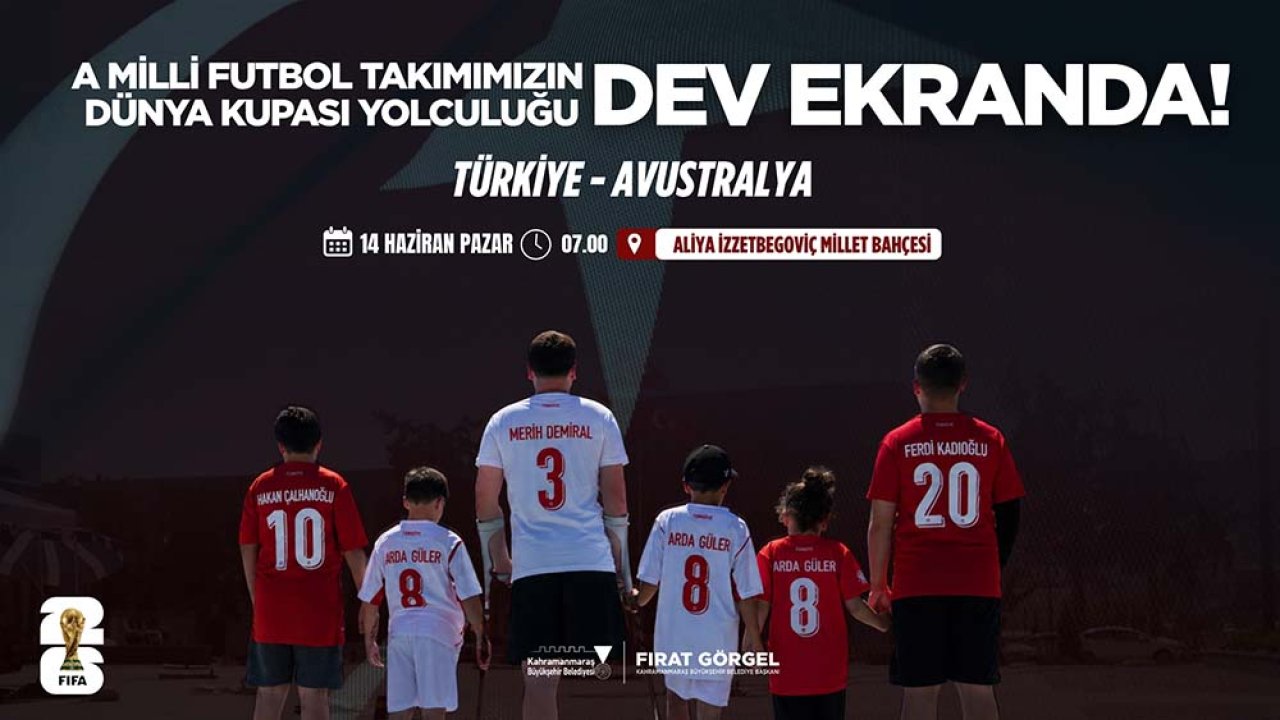 Milli Heyecan Aliya İzzetbegoviç Millet Bahçesi’nde Yaşanacak!