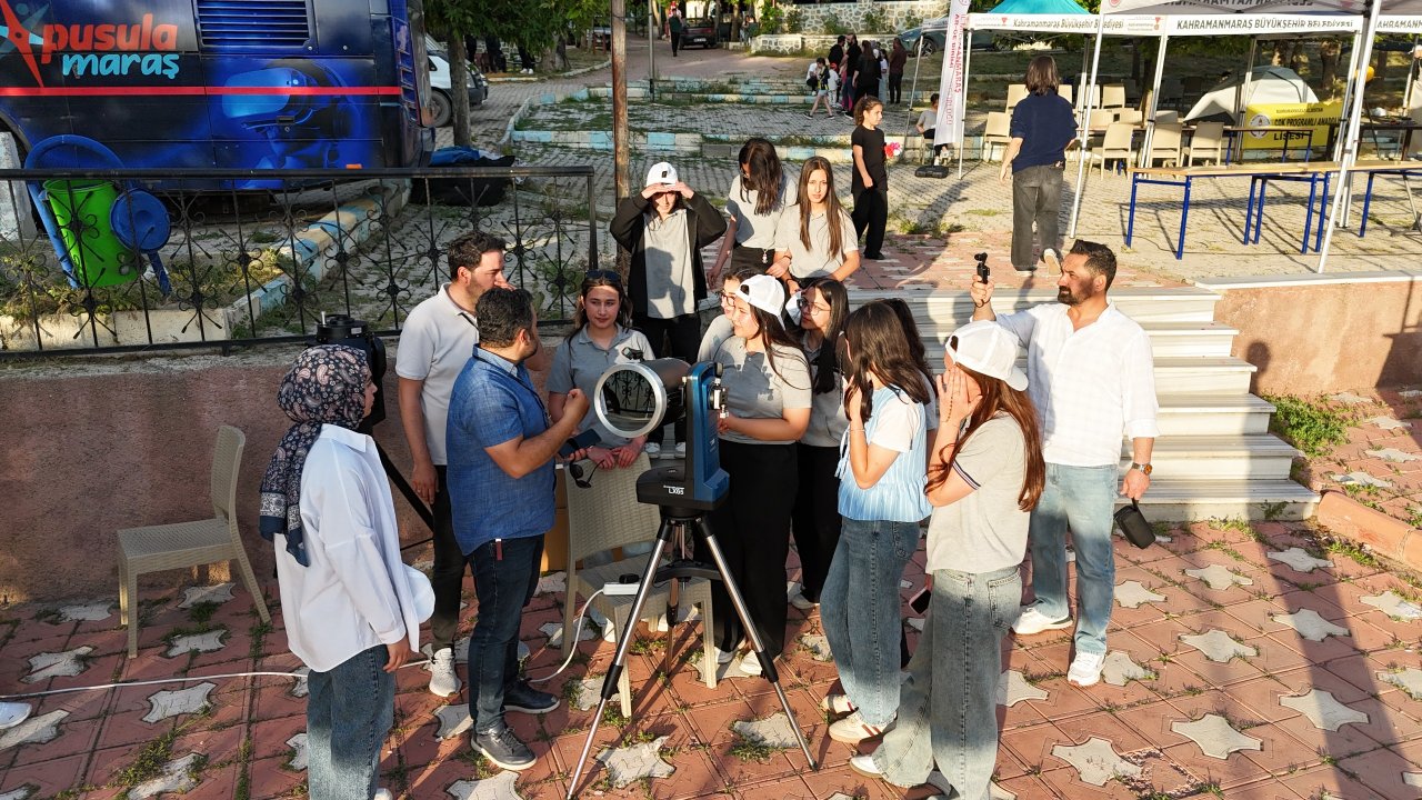Ekinözü'nde Astronomi ve Gökyüzü Gözlem Şenliği Düzenlendi