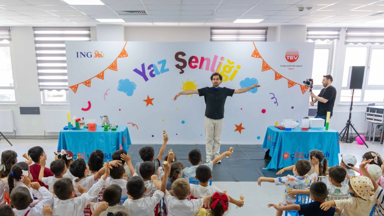 ING, Kahramanmaraş’ta çocukları bilim ve keşifle buluşturdu!