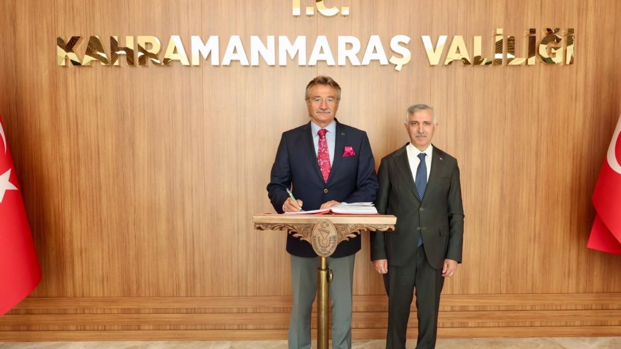 Eski Devlet Bakanı Kürşad Tüzmen’den Kahramanmaraş Valisi Ünlüer’e Ziyaret
