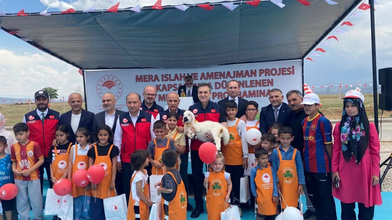 Afşin’de 708 Dekarlık Modern Mera Alanı Hizmete Açıldı!