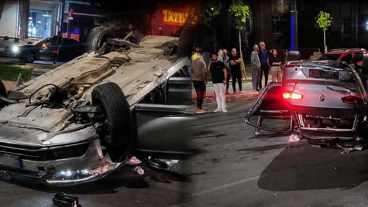 Kahramanmaraş’ta Trafikte Yarış İddiası Kazayla Sonuçlandı: 5 Yaralı
