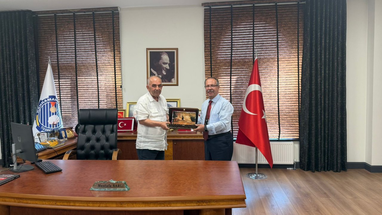 Afşin Ticaret ve Sanayi Odası Başkanı Can’dan Başkan Narlı’ya Ziyaret!