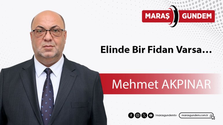 Elinde Bir Fidan Varsa…