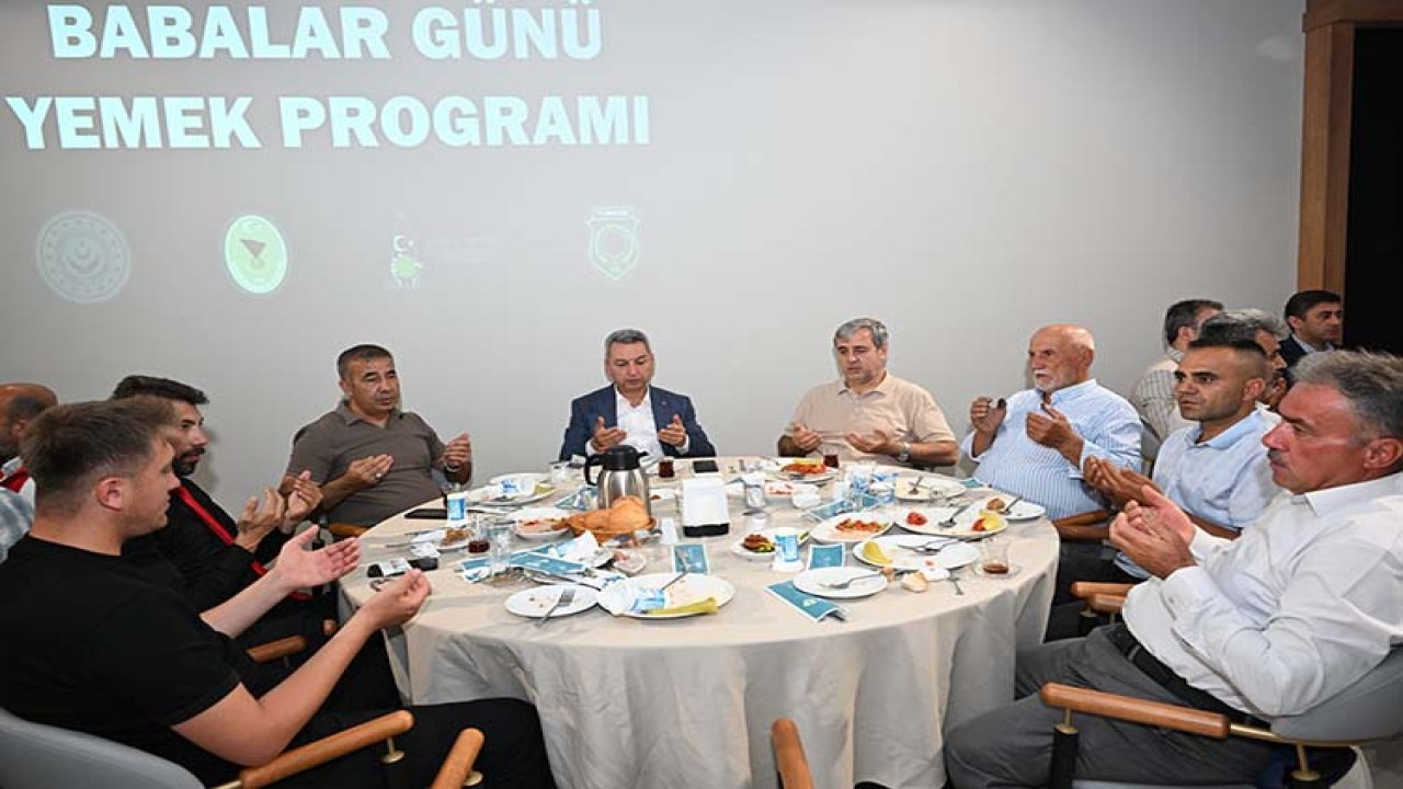 Babalar Günü Programında Şehit Yakınları, Gaziler ve Babalar Bir Araya Geldi!