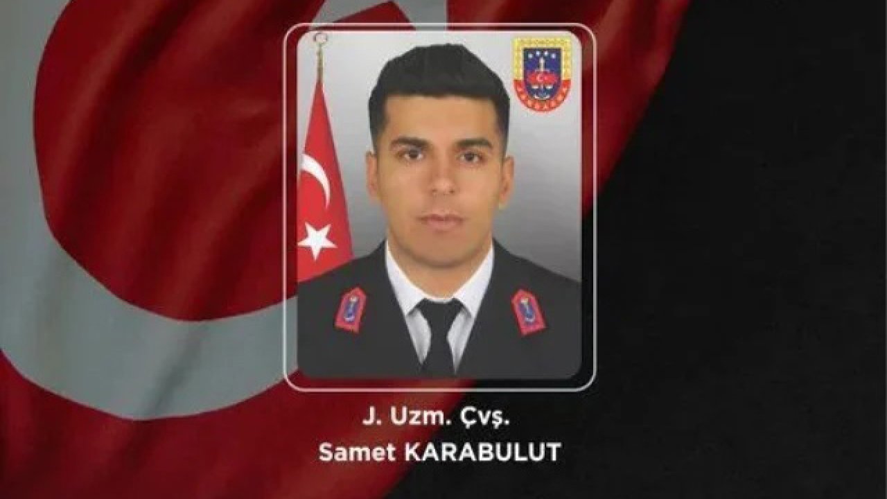Şehit Uzman Çavuş Samet Karabulut Kimdir? Van’daki Trafik Kazasında Şehit Düştü