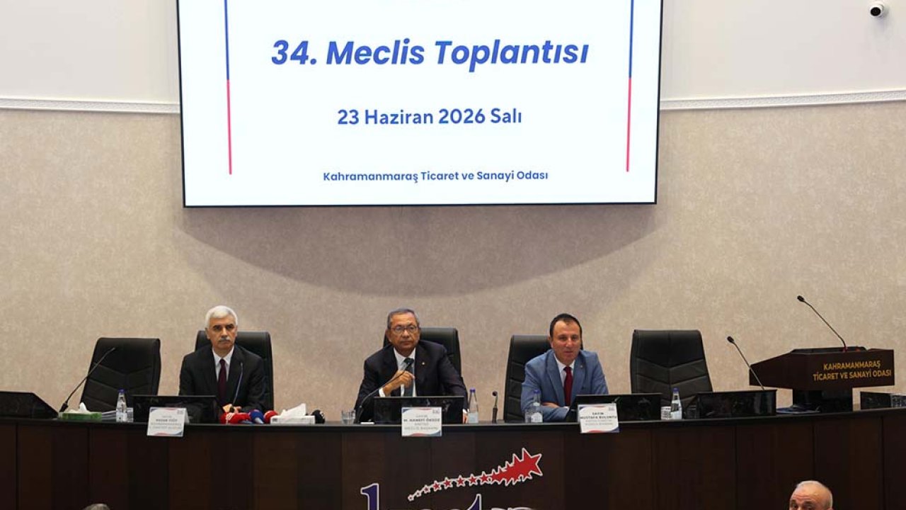 KMTSO Başkanı Buluntu: “Kahramanmaraş’ı Güçlü Yarınlara Taşıyacağız”