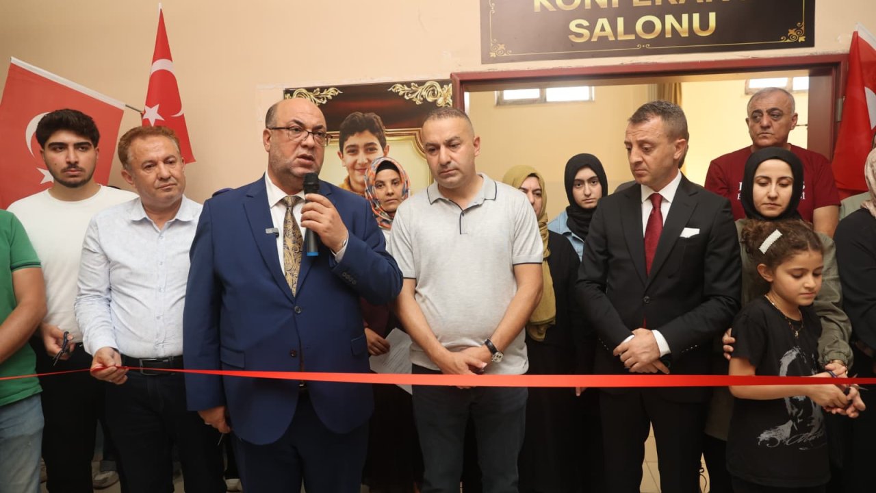Dulkadiroğlu Belediyesinden Şehit Kerem Erdem Güngör’ün Hatırasına Anlamlı Eser!
